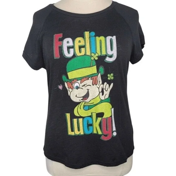 Lucky Charms Feeling Lucky T-shirt - Picture 1 of 7
